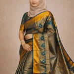 প্রিমিয়াম কাঞ্চিপুরম শাড়ি – Code-10