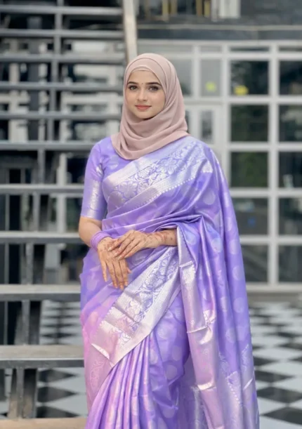 প্রিমিয়াম কাতান শাড়ি – Code-07