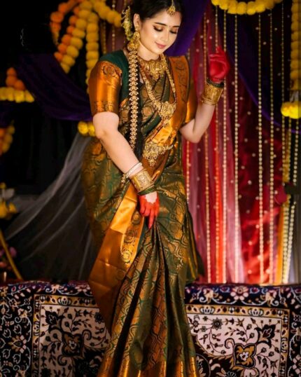 কাঞ্চিপুরম শাড়ী প্রোডাক্ট কোড : 11